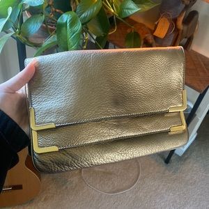 Vintage Michael Kors Gold Clutch